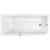 Акриловая ванна Whitecross Wave Slim 160x80 0111.160080.100.LINENANO.CR с гидромассажем