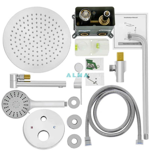 Душевая система ALMAes Ruver TVZ-8828 Хром Душевая система ALMAes Ruver TVZ-8828 Хром