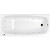 Акриловая ванна Whitecross Layla Slim 180x80 0122.180080.100.LINE.BR с гидромассажем
