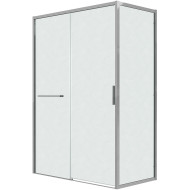 Душевой уголок Grossman Style 100х70 120.K33.05.1070.10.02 профиль Хром стекло шиншилла