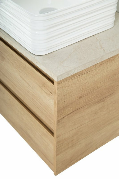 Столешница под раковину BelBagno 80 KEP-80-MCO Marmo Crema Opaco Столешница под раковину BelBagno 80 KEP-80-MCO Marmo Crema Opaco