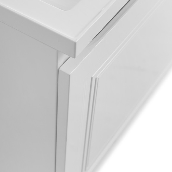 Тумба под раковину Cezares Giubileo 80 GIUBILEO-N-80-1C-SO-BL подвесная Bianco Opaco