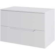 Тумба под раковину Orange Line 80 Li-80TuwMDF подвесная Белая матовая