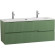 Тумба под раковину Cezares Duet-N 120 DUET-N-1200-2C-SO-PS-P подвесная Фисташковый Софт