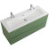 Тумба под раковину Cezares Duet-N 120 DUET-N-1200-2C-SO-PS-P подвесная Фисташковый Софт