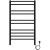 Электрический полотенцесушитель Aquatek Пандора П10 500x900 AQ EL RPC1090BL Черный муар