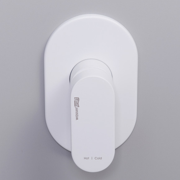 Смеситель для раковины WasserKRAFT A85593 Белый матовый Смеситель для раковины WasserKRAFT A85593 Белый матовый