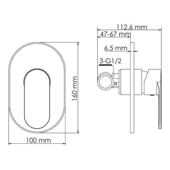 Смеситель для раковины WasserKRAFT A85593 Белый матовый Смеситель для раковины WasserKRAFT A85593 Белый матовый