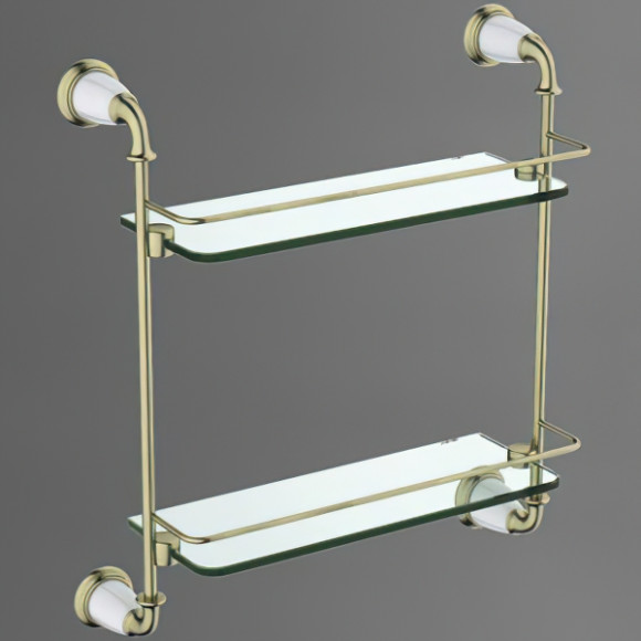 Стеклянная полка Art&Max Bianchi AM-E-2611-D-Br Бронза Стеклянная полка Art&Max Bianchi AM-E-2611-D-Br Бронза