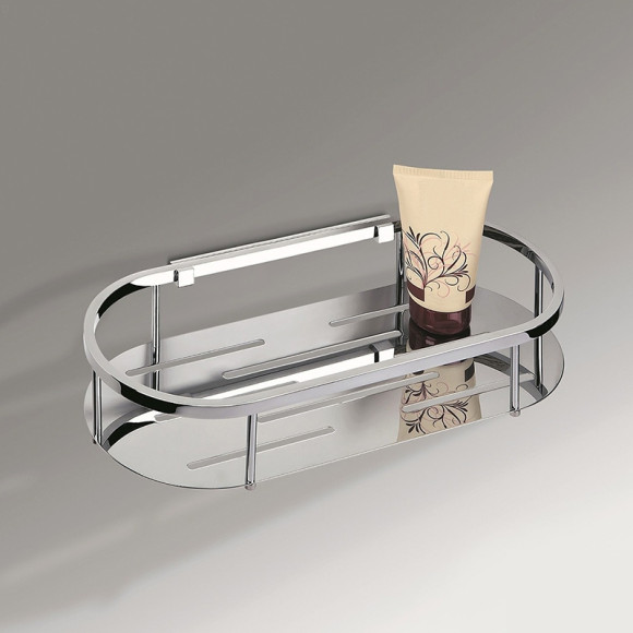 Полка корзина Colombo Design Angolare B9641.CR Хром Полка корзина Colombo Design Angolare B9641.CR Хром