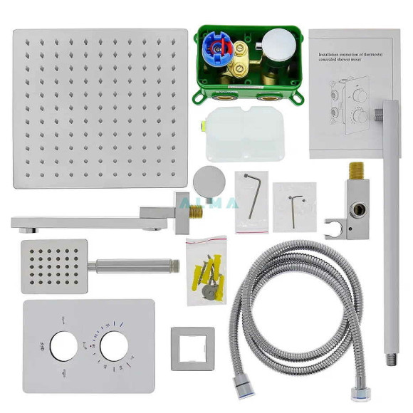 Душевая система ALMAes Weber TVZ-0806 Хром Душевая система ALMAes Weber TVZ-0806 Хром