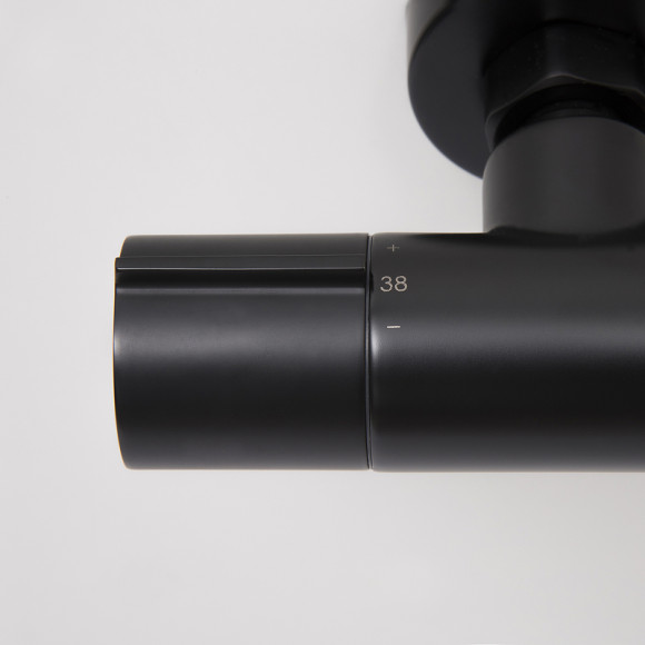 Смеситель для ванны WasserKRAFT Elbe 7411 Thermo с термостатом Черный Смеситель для ванны WasserKRAFT Elbe 7411 Thermo с термостатом Черный