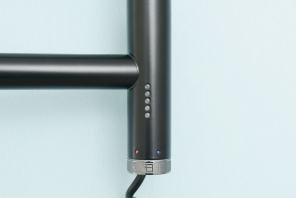 Электрический полотенцесушитель Сунержа Галант 4.0 500x500 R 31-0831-5050 Черный матовый