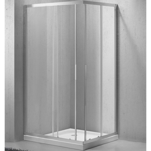 Душевой уголок BelBagno SELA-AH-2-120/90-C-Cr 120x90 профиль Хром стекло прозрачное