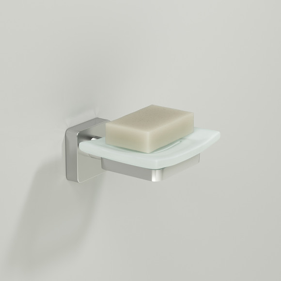 Мыльница WasserKRAFT Rhin K-8729 Хром Мыльница WasserKRAFT Rhin K-8729 Хром