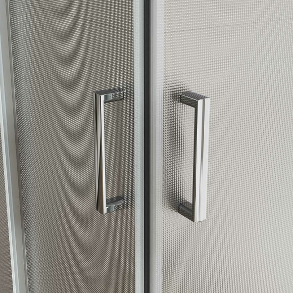 Душевой уголок Vincea City 100х80 VSS-5CT8010MT профиль Хром стекло текстурное