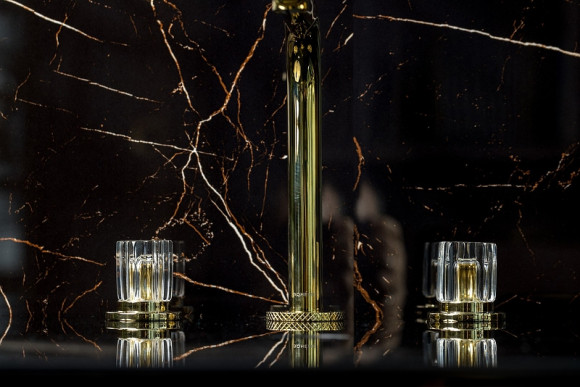 Смеситель для раковины Boheme Elegante 152-G-EL Золото