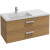 Тумба под раковину Jacob Delafon Vox 100 L EB2075-R1-E16 подвесная Ореховое дерево
