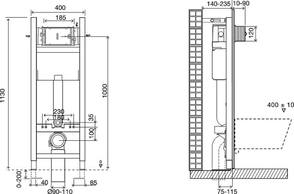Комплект унитаза Jacob Delafon Modern Life E21774RU-00 с сиденьем Микролифт