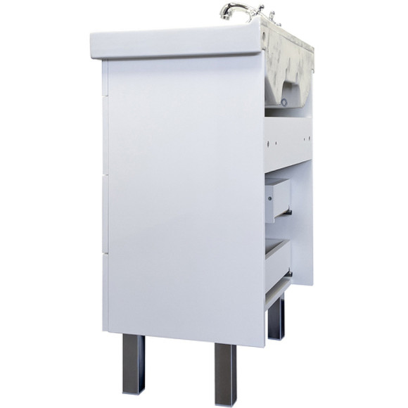 Тумба с раковиной Comforty Никосия 60Н 00-00011160 Белая глянцевая Тумба с раковиной Comforty Никосия 60Н 00-00011160 Белая глянцевая