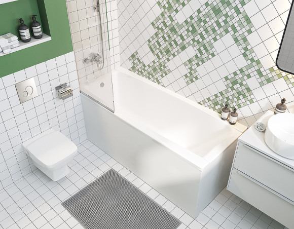 Комплект унитаза с инсталляцией Santek Нео Пэк 1WH501543 с сиденьем Микролифт и клавишей смыва Хром