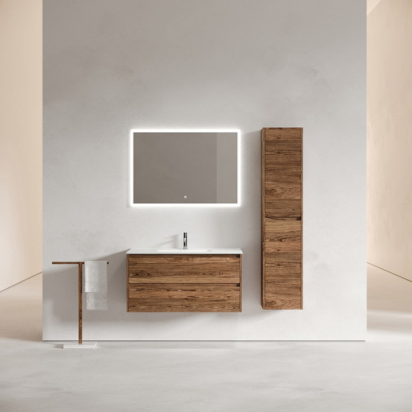 Тумба под раковину Sancos Libra 100 LB100ECH подвесная Дуб чарльстон