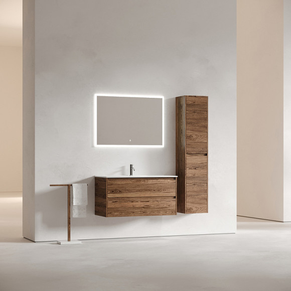 Тумба под раковину Sancos Libra 100 LB100ECH подвесная Дуб чарльстон