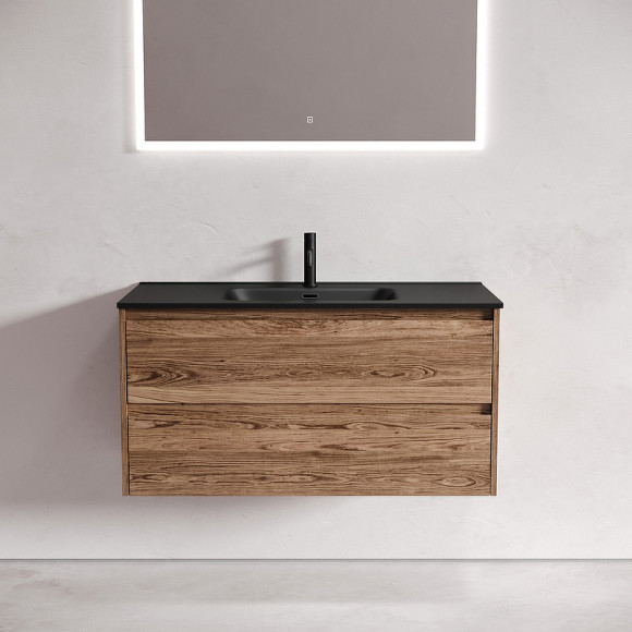 Тумба под раковину Sancos Libra 100 LB100ECH подвесная Дуб чарльстон