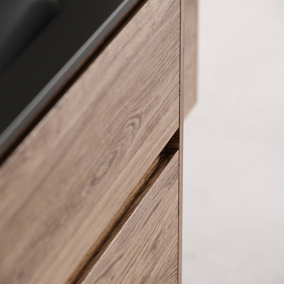 Тумба под раковину Sancos Libra 100 LB100ECH подвесная Дуб чарльстон