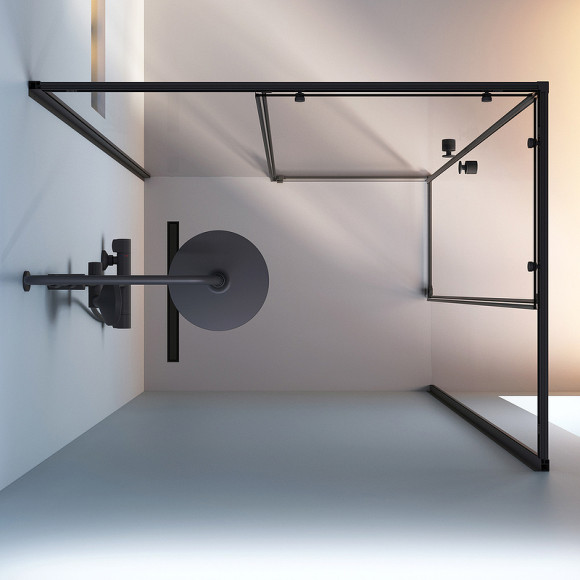 Душевой уголок AM.PM X-Joy 120х90 W94G-403-12090-BТ профиль Черный матовый стекло прозрачное Душевой уголок AM.PM X-Joy 120х90 W94G-403-12090-BТ профиль Черный матовый стекло прозрачное