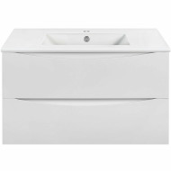 Тумба под раковину Vincea Mia 90 VMC-2MC900GW подвесная G.White