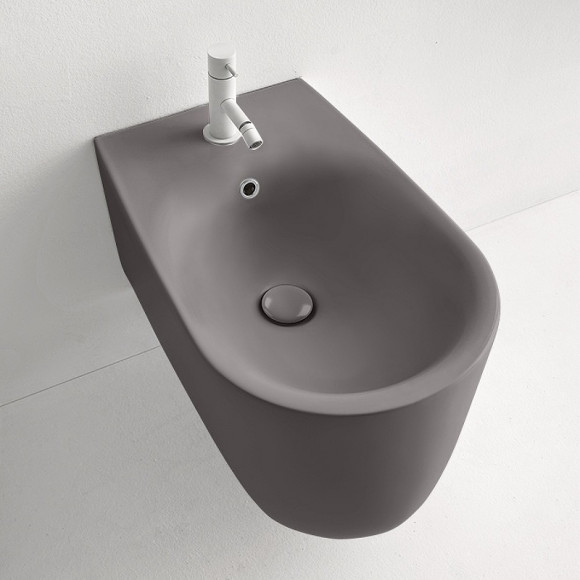 Биде Kerasan Nolita 532589*1 подвесное Ferro matt Биде Kerasan Nolita 532589*1 подвесное Ferro matt