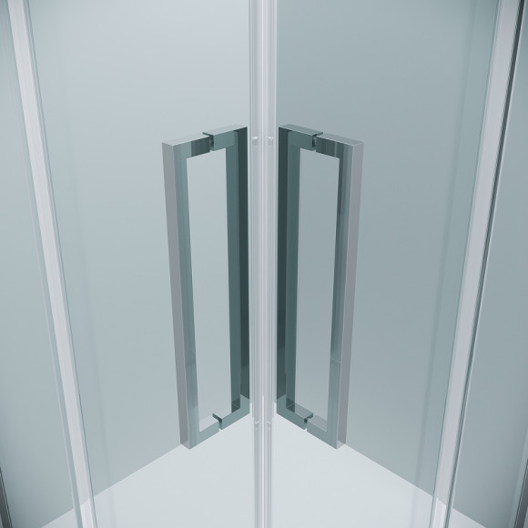 Душевой уголок Grossman Cosmo 80х80 300.K33.02.8080.10.00 профиль Хром стекло прозрачное Душевой уголок Grossman Cosmo 80х80 300.K33.02.8080.10.00 профиль Хром стекло прозрачное