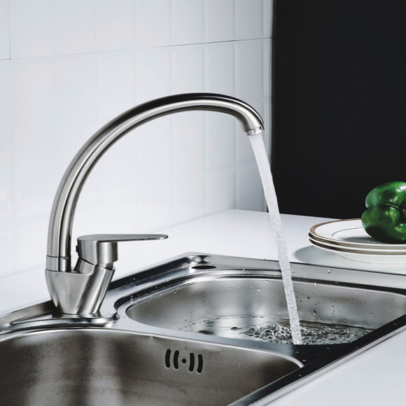 Смеситель для кухни Haiba HB41801-2 Нержавеющая сталь Смеситель для кухни Haiba HB41801-2 Нержавеющая сталь