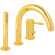 Смеситель на борт ванны Migliore Fortis Gold 27982 Золото Смеситель на борт ванны Migliore Fortis Gold 27982 Золото