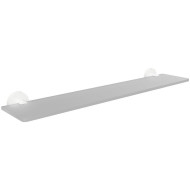 Стеклянная полка Bemeta White 104102044 Белая матовая Стеклянная полка Bemeta White 104102044 Белая матовая