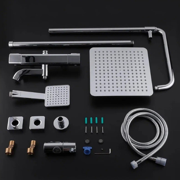 Душевая система Gappo G91 G2491 с термостатом Хром