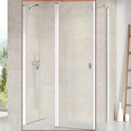 Душевая дверь Ravak Chrome CRV2-120 1QVG0100Z1 профиль Белый стекло Transparent