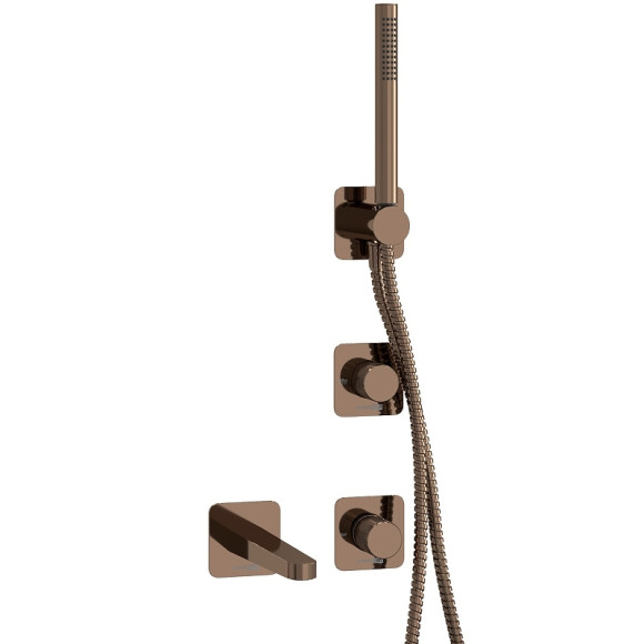 Смеситель для ванны WasserKRAFT Paar A8851.309.311.290.292.291 Розовое золото Смеситель для ванны WasserKRAFT Paar A8851.309.311.290.292.291 Розовое золото