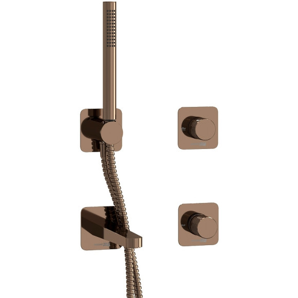 Смеситель для ванны WasserKRAFT Paar A8851.309.311.290.292.291 Розовое золото Смеситель для ванны WasserKRAFT Paar A8851.309.311.290.292.291 Розовое золото