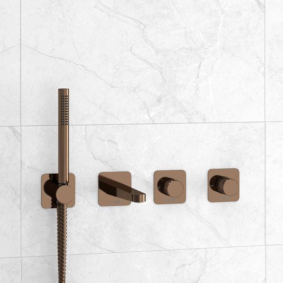 Смеситель для ванны WasserKRAFT Paar A8851.309.311.290.292.291 Розовое золото Смеситель для ванны WasserKRAFT Paar A8851.309.311.290.292.291 Розовое золото