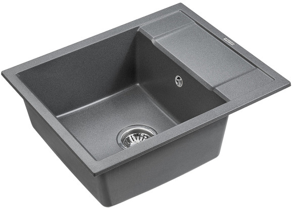 Кухонная мойка Paulmark Flugen 50-600 PM216050-DG Графит Кухонная мойка Paulmark Flugen 50-600 PM216050-DG Графит