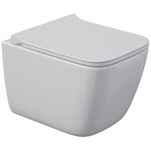 Комплект унитаза Berges Quattro S Rimless с инсталляцией Atom Line 043363 с сиденьем Микролифт и Белой клавишей смыва Комплект унитаза Berges Quattro S Rimless с инсталляцией Atom Line 043363 с сиденьем Микролифт и Белой клавишей смыва