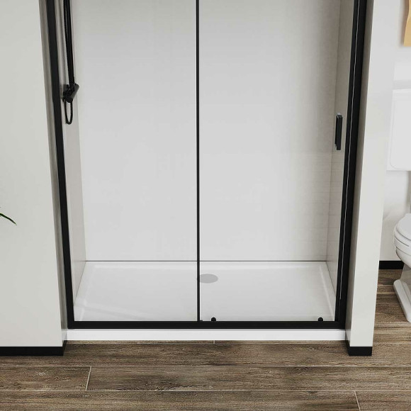 Душевая дверь Vincea City 130 VDS-5CT130CLB профиль Черный стекло прозрачное Душевая дверь Vincea City 130 VDS-5CT130CLB профиль Черный стекло прозрачное