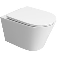 Унитаз BelBagno Tre-Tor BB5180CH-TOR/SC подвесной с сиденьем Микролифт Унитаз BelBagno Tre-Tor BB5180CH-TOR/SC подвесной с сиденьем Микролифт