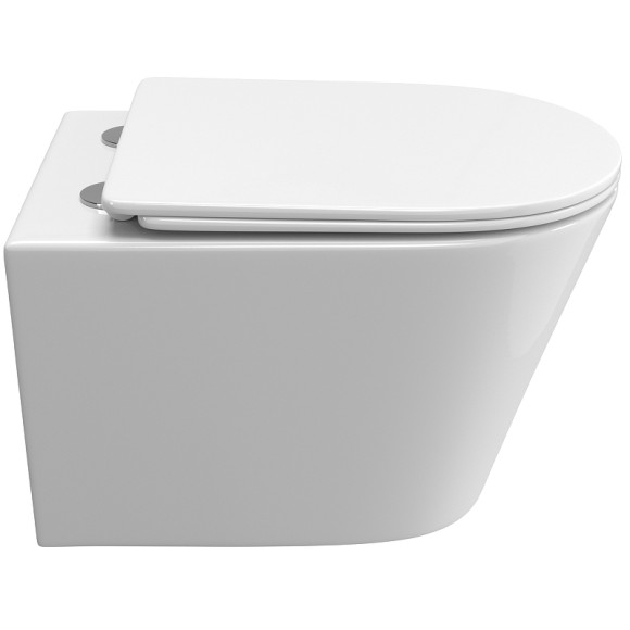 Унитаз BelBagno Tre-Tor BB5180CH-TOR/SC подвесной с сиденьем Микролифт