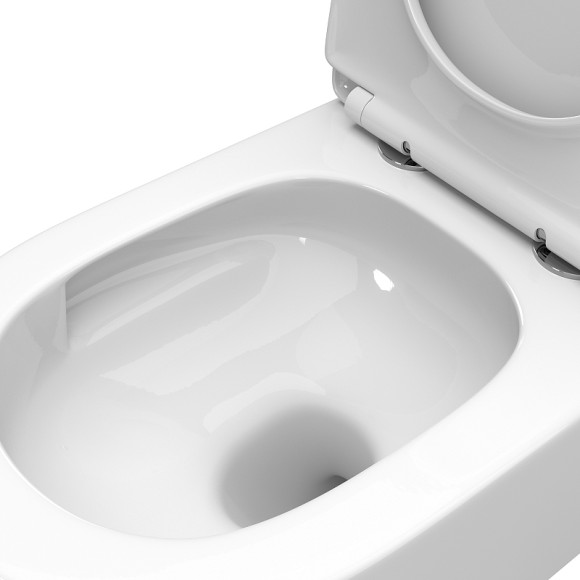 Унитаз BelBagno Tre-Tor BB5180CH-TOR/SC подвесной с сиденьем Микролифт