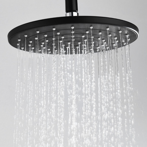 Верхний душ WasserKRAFT A077 Черный матовый Верхний душ WasserKRAFT A077 Черный матовый