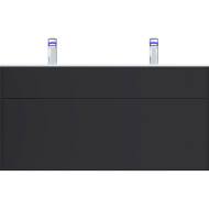 Тумба под раковину AM.PM Inspire V2.0 120 M50AFHX1203GM подвесная Графит матовая