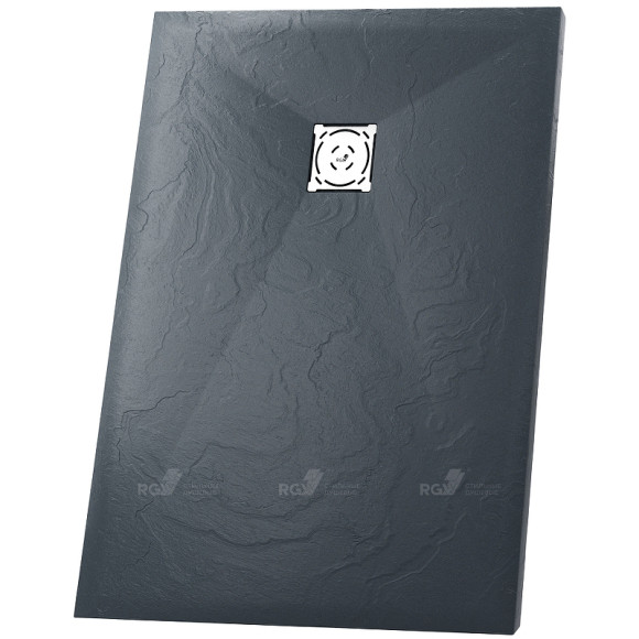 Душевой поддон из искусственного камня RGW Stone Tray ST-0167G 160x70 16152716-02 Графит